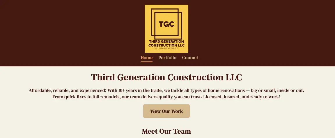 Third Generation Construction LLC